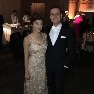 •Mikael Aghal• Lace Gown - wedding or formal event