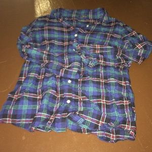 J. McLaughlin flannel button down 4