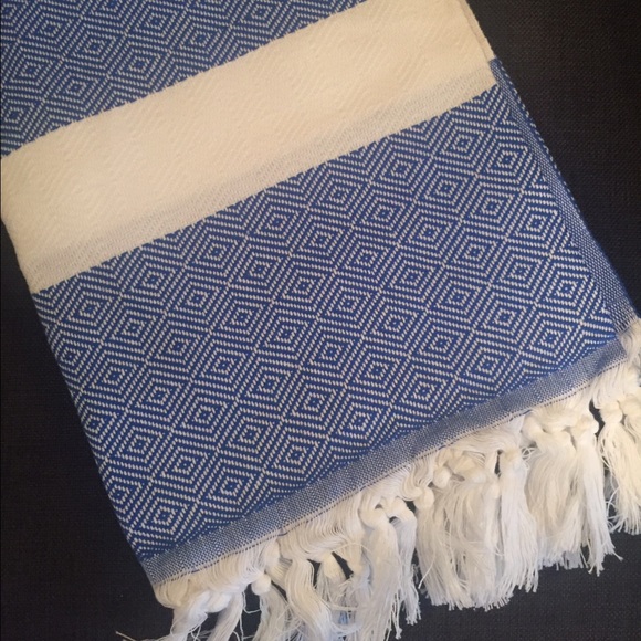 NEW! Turkish Cotton Diamond Weave Pattern Towel - Picture 2 of 4