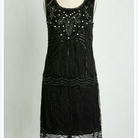 ModCloth "Philharmonic of Time" dress, black