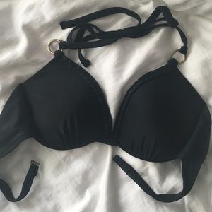 Black bathing suit top. XL. Fits like a L