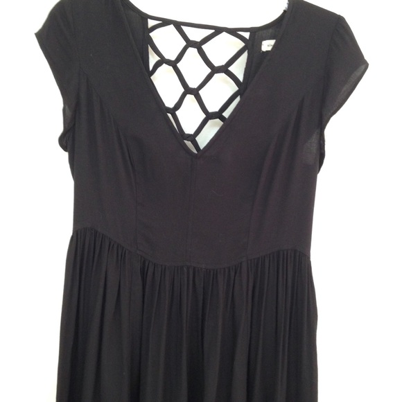 SOLD Urban Outfitters black dress Silence + Noise - Picture 3 of 4