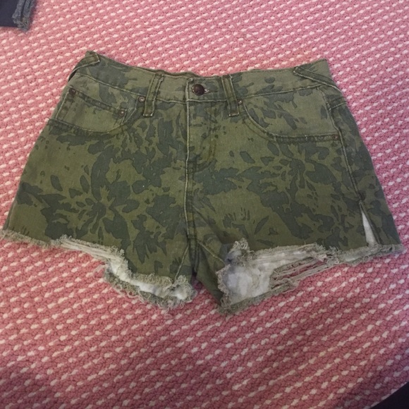 Free People Denim Shorts