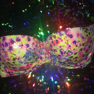 VS floral bikini top