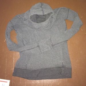 Grey Lululemon funnel neck pullover 4