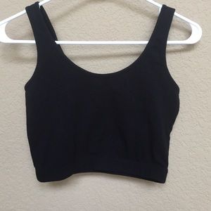 Forever 21 black crop top
