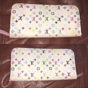 Authentic Louis Vuitton Multicolor Insolite wallet