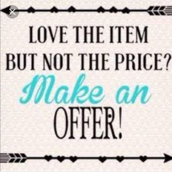 Make me an offer!😊
