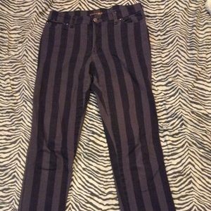 Black grey/indigo skinny jeans