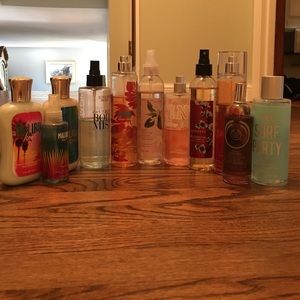 Bundle of body mists & lotion