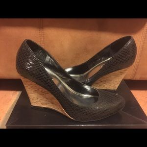 White House Black Market wedge shoe.