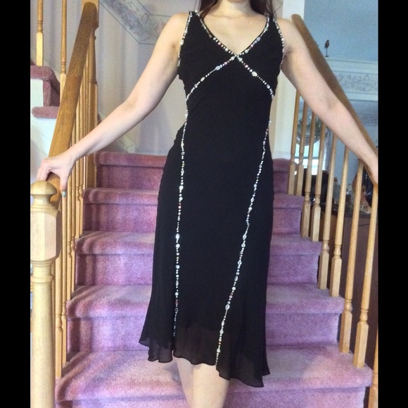 Karen Millen Silk Black Dress