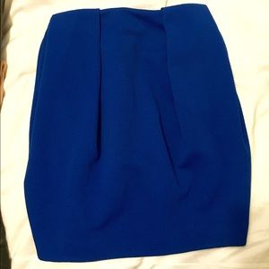 Torn by Ronny Kobo Royal blue skirt