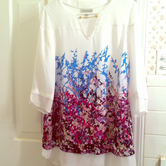 Gorgeous Dana Buchman Tunic