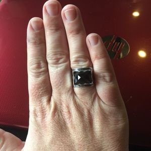 Smokey Quartz Sterling Silver ring