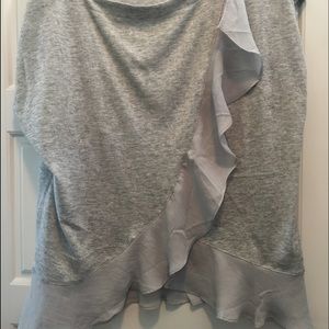 Ruffled Banana Republic tee