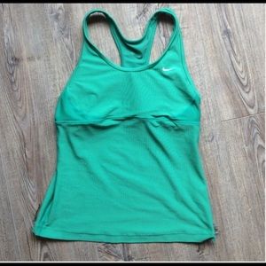 Nike workout top with built in bra!