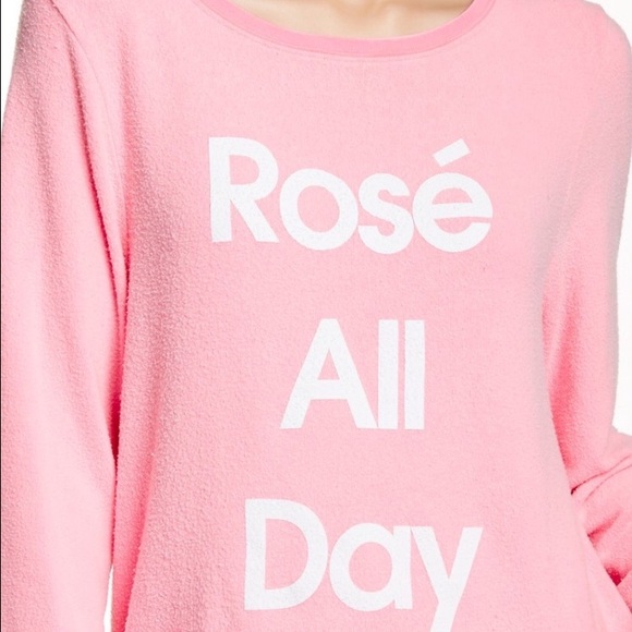Wildfox Tops - 🆕 Wildfox Couture 'Rose All Day' BBJ Size L
