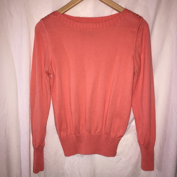 Salmon colored sweater
