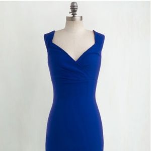 Gorgeous jewel colored 1960s style dress