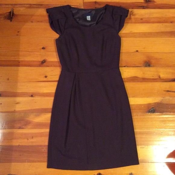 J. Crew plum dress