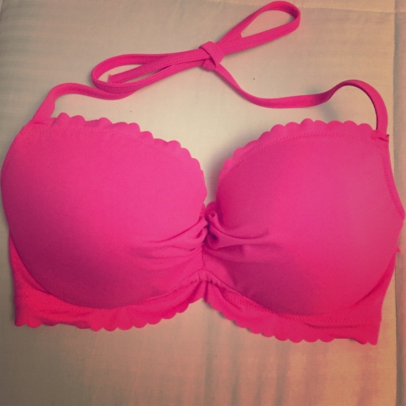 Hot Pink Bathing Suit Top