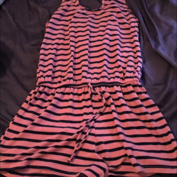 Open back romper