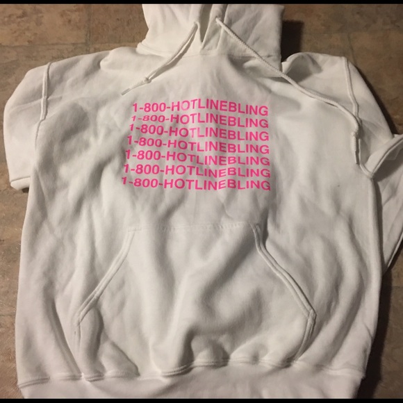 white and pink hoodie
