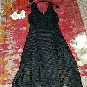 New York & Company Adorable black lined dress.