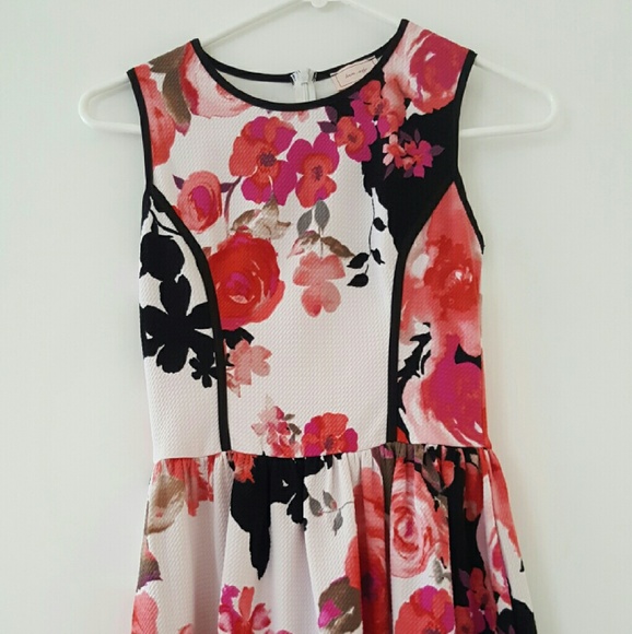 Spring Textured Fit and Flare Dress | Small - Picture 3 of 4