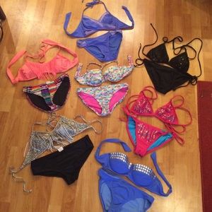 A bundle of 7 swim suits!!!