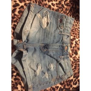 Hollister High- Waisted Shorts