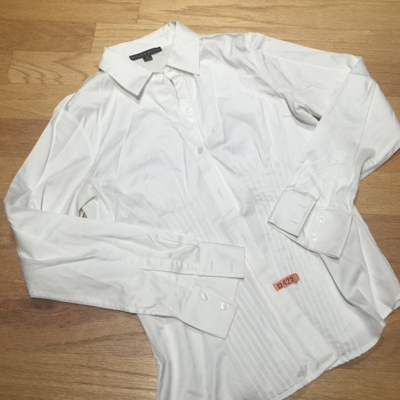 Tuxedo blouse