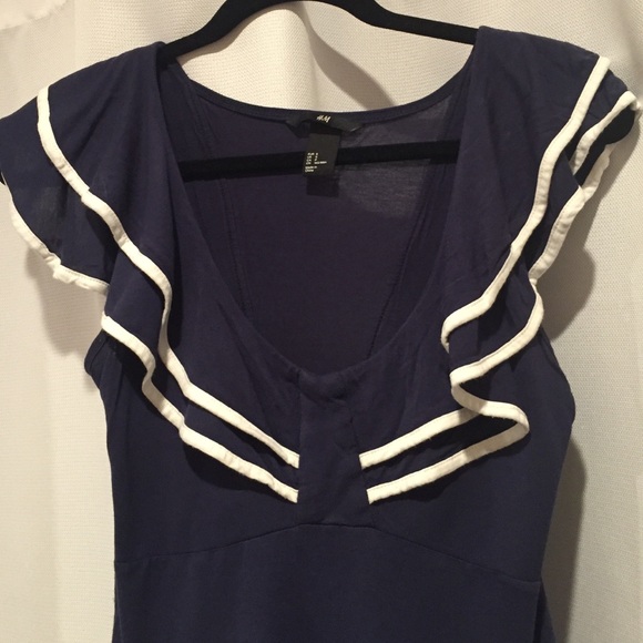 H&M sailor style top