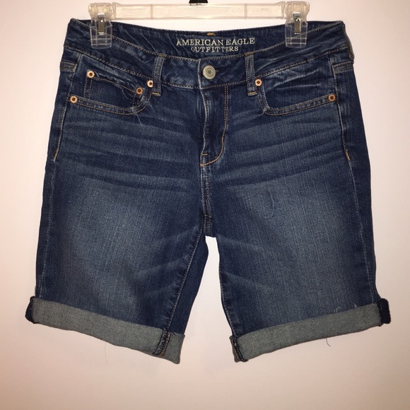 American Eagle stretch denim shorts