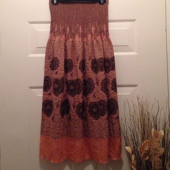 Lapis One Size Convertible Dress/Skirt Boho