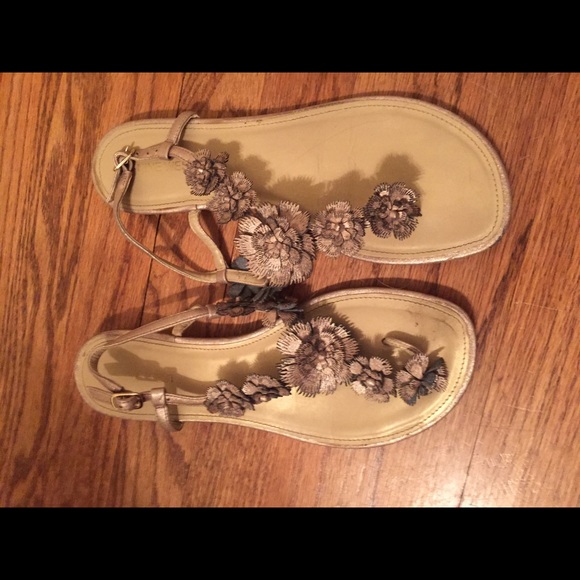 Nine West flower sandals