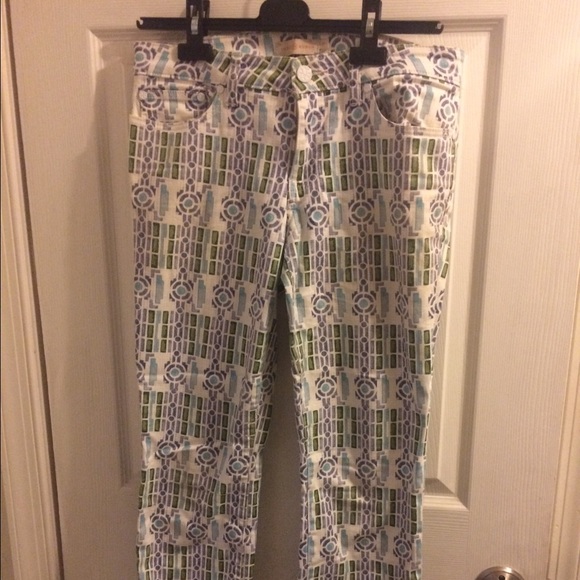 Tory Burch Alexa Cropped Denim