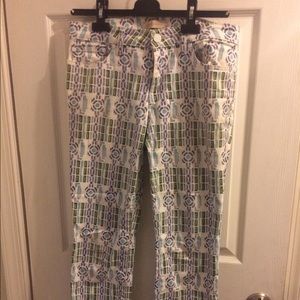 Tory Burch Alexa Cropped Denim