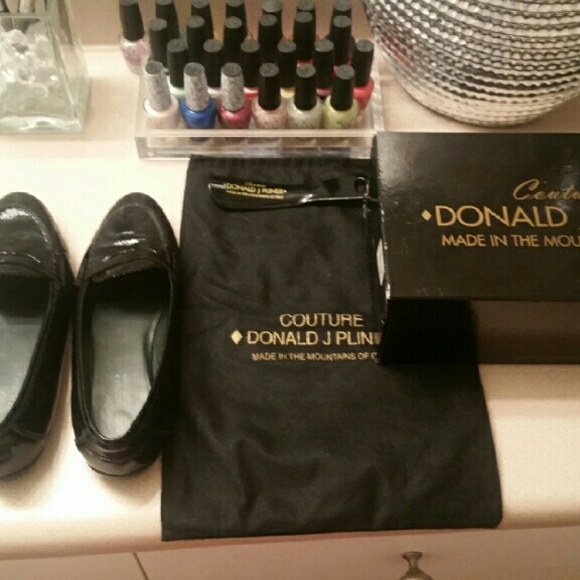 Black Pan leather loafers (Sold)