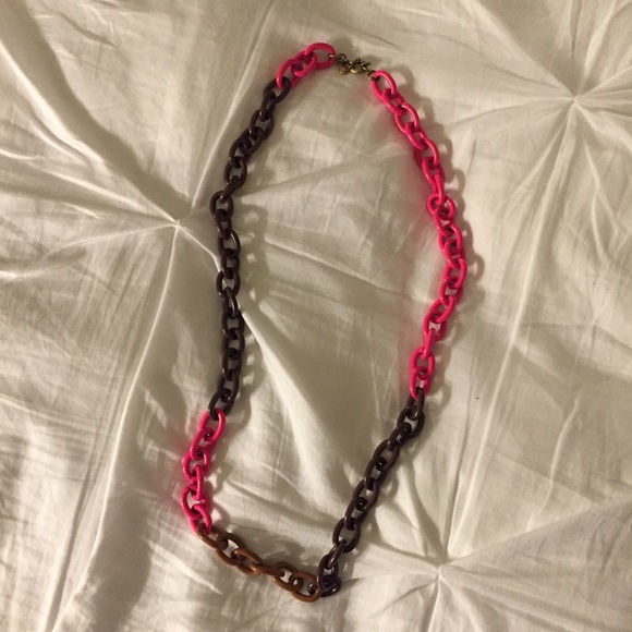 SOLD - J. Crew Bright Chain Link Necklace