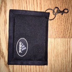 Black Velcro Adidas Wallet
