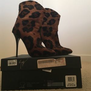 Leopard Booties