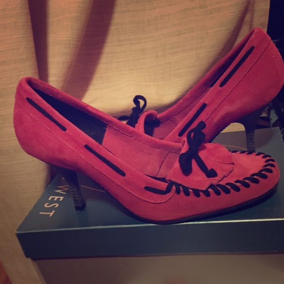Pink Loafers