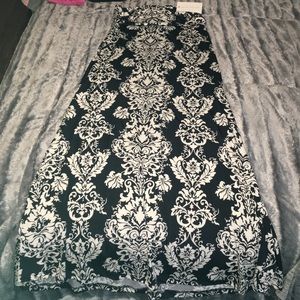 Damask Maxi Skirt
