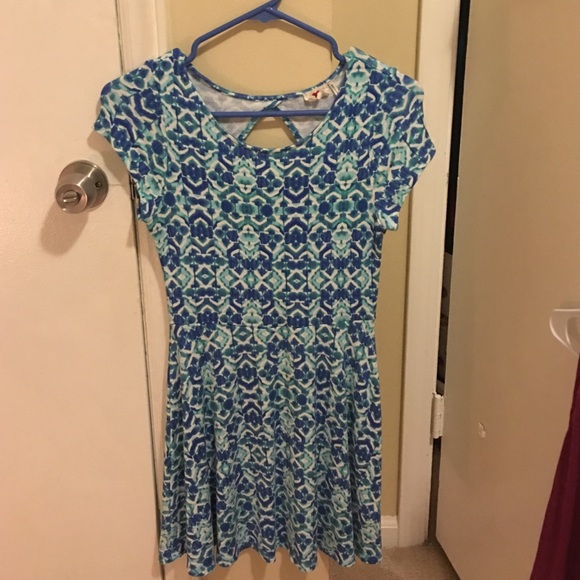 One Clothing open back dress