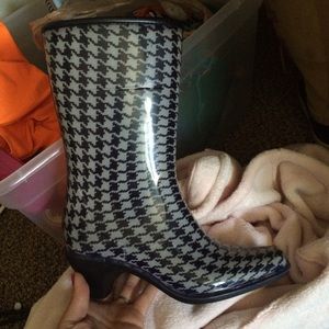 Stylish rain boots