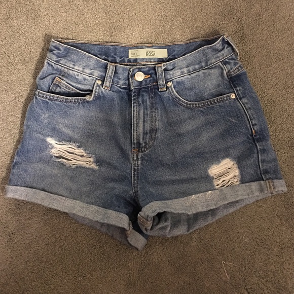 Topshop High Waisted Shorts