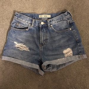 Topshop High Waisted Shorts