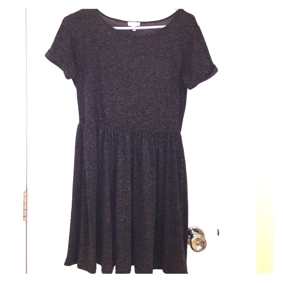 Tobi - Gray babydoll dress